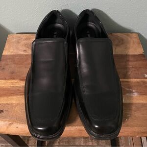 Black Slip-On Loafers